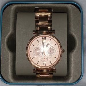 Fossil Rose Gold Watch
